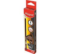 MAPED Crayons Graphite BLACK'PEPS B en boîte carton