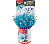 Maped 853502 Crayon Maped, avec gomme & aide à l'écriture, boîtier de 22 pièces