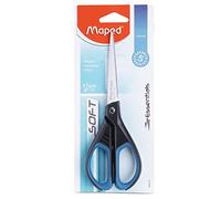 Maped Acier inoxydable Ciseaux symétriques Bi-Mat Essentials Soft 17 cm