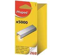 MAPED Boîte de 5000 agrafes 26/8 en blister 324502-0