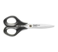 Maped - Ciseaux Advanced Gel Asymétrique 21 cm - Poignées ergonomiques gel - Lames inox