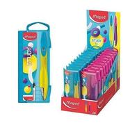 Maped Bo?Te ? Compas Study Fancy, 2 Pi?Ces, Couleurs Assorties, Compas