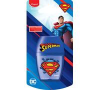 Maped boîte à pointes SUPERMAN en plastique bleu