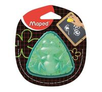 Maped Éponge m258600 Boîte de table forme triangulaire Vert/Jaune