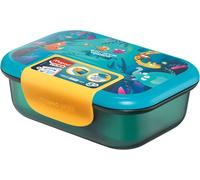 MAPED - Boîte Repas Ecozen 900ml Jungle Fever - Hermétique et Durable - Ouverture Facile avec Clip Fluo - Passe au Micro-Ondes et Lave-Vaisselle - Matériau biosourcé, Bleu