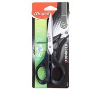 Maped Ciseaux Advanced recyclé symétrique - Noir - 17 cm