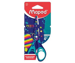 Maped - Ciseaux Pixel Party - 13 cm - ciseaux enfant