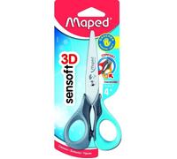 Maped Ciseaux scolaires Sensoft 3D Gaucher 130 mm coloris assorti