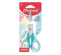 Maped Ciseaux Sensoft 3D pastel 13 cm bout rond, coloris assortis – présentoir de 24