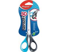 Maped ciseaux Sensoft 3D pointus Longueur : 160 mm droitier couleur aléatoire 1 pièce