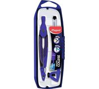 Maped - Coffret Compas Open Deepsea Paradise - Compas Mine + 1 Étui Mine + 1 Bague - Excellente prise en Main - Idéal pour le Collège