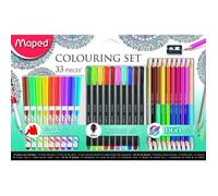 Maped Coffret De 33 Feutres De Coloriage