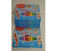 Maped COLOR`PEPS Pack de 6 feutres épais 12 couleurs