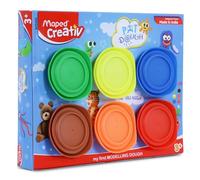 MAPED Color'Peps 825506 Lot de 6 Pâtes à Modeler Multicolore