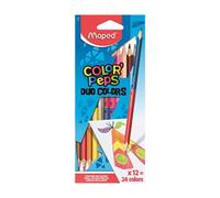 MAPED Color'Peps Duo de crayons de couleur n°12