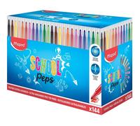 Maped Color'Peps Long Life Marqueur non permanent couleurs assorties 3.6 mm moyen pack de 144