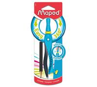Maped - Compas Scolaire Kid'Z 360° Agility - Compas Enfant pour Débutants - à Partir de 6 ans - avec Bague Adaptateur - Coloris Aléatoire Bleu Ou Rose