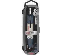 Maped - Compas Technique Métal N° 308 - Chape Métal Ergonomique - Tracés Précis et Stables - Gamme Since 1947 - Coffret Inclus - Garantie 3 Ans