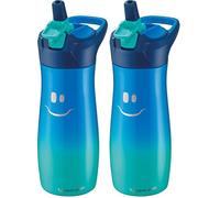 Maped - Concept Kids Gourde - Inox - 580ml - Anti Goutte - Idéal pour les Enfants (Lot de 2)