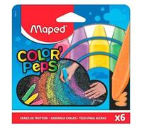 Maped craie de rue COLOR'PEPS étui carton 6 pièces