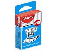 Maped Craie Pour Tableau White'peps, Rond, Blanc,
