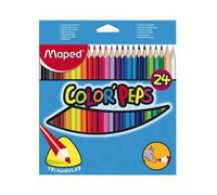 Maped – Pochette 24 crayons de couleur Color' Peps Star – Multicolore G