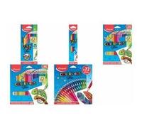 Maped Crayons de couleur COLOR'PEPS Star – étui carton de 48 – 2,9 mm