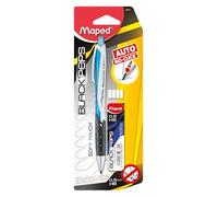 Maped - Crayon mécanique Blackpeps 0,5 mm et graffiti, couleur aléatoire, lot de 1 fournitures de bureau (assorties)