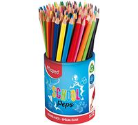 MAPED crayons couleur COLOR'PEPS triangulaire pot de 72