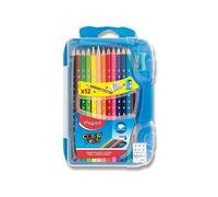 MAPED Crayons de couleur triangulaires Color'Peps Smart Box 12pcs