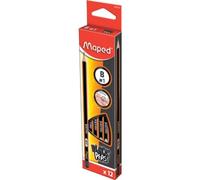 MAPED Crayons Graphite BLACK'PEPS B en boîte carton