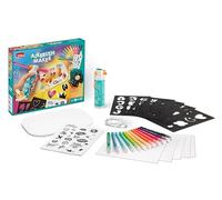 Maped Creativ - Airbrush Maker - Pulvérisateur Aérographe Enfant pour Créer des Effets Incroyables - Activité Graffiti - Transforme tes Feutres en Spray Electronique - Kit de Loisirs Créatifs