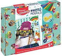 MAPED Creativ - Aqua'Art Danse - Activité Aquarelle pour Enfants - Coloriage aux Crayons Aquarellables + Pinceau à Eau sur Supports Métallisés - 3 Affiches à Colorier et Personnaliser - Dès 7 Ans