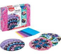 MAPED- Velvet Mosaics Animal Kit de Bricolage, 907053, Velours, 1 Set