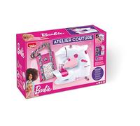 Maped Creativ – Machine à coudre Barbie – Kit complet débutants, 4 réalisations, sécurité – Dès 8 ans