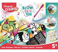Maped Aérographes Creativ-Blowpen Art - Transforme tes feutres en spray - Dès 5 ans - 846715