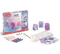 Maped – Coffret Kami Candles – Créer 3 bougies origami pastel – Fabriqué en France – Dès 8 ans