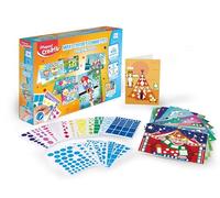 Maped Creativ - Coffret Maxi Gommettes et Cartes d'Activités - 4000 Gommettes + 12 Cartes A5 - Kit Créatif pour Enfants Dès 3 ans, Unique
