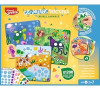 Maped Creativ - Coffret Tableaux de Gommettes Autocollantes - 3 ans | Complet