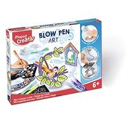 Maped Creativ - Feutres Aérographes Blowpen Art - Mes 3 Oiseaux et Nichoirs