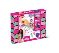 MAPED Creativ - Imagin'Style Bracelets Barbie - Tissage Guidé pour Fabriquer des Bijoux - Activité pour Réaliser 16 Bracelets Tissages, Perles et Charms - pour Enfants Dès 7 Ans