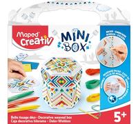 Maped Creativ - Kit Activité Manuelle pour Enfant - Boîte à Tisser avec Fils Colorés et Mosaïques - Loisirs créatifs Enfants dès 5 Ans