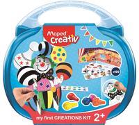 Maped Creativ - Kit de coloriage et gommettes clown - Loisirs créatifs enfants -