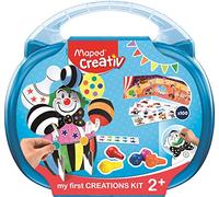 Maped – Kit créatif Mon premier kit : coloriage et gommettes clown – Premier âge