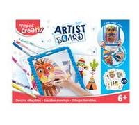 Maped Creativ Kit de dessin ARTIST BOARD, 28 pièces Noir G