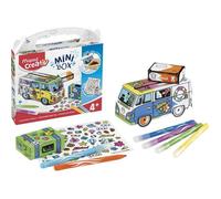 MAPED CREATIV - Mini Box - Van à construire et décorer - Activité 2 en 1 - Pour Enfant