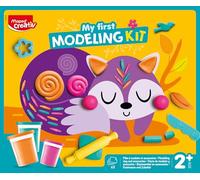 MAPED CREATIV - My First Modeling Kit - Activité Pâte à Modeler pour Tout-Petits - Coffret Sensoriel dès 2 Ans avec Outils et Cartes
