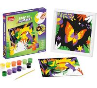 Maped – Peinture au numéro Maped Creativ Perroquet et Papillon 20x20 cm Dès 7 ans Multicolore
