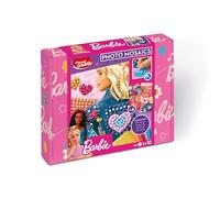 MAPED Creativ - Photo'Mosaics Barbie - Activité Mosaïques Intuitive avec Illustration Barbie - Planches de Mosaïques Colorées et Adhésives - Dès 5 Ans, Rose