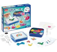 Maped CREATIV - Pixel Factory - Kit Complet pour Création d'Objets en Perles à Eau Style Pixel Art - Modèles, Perles à Eau Carrées, Grille de Création & Accessoires - Activité Manuelle Dès 6 Ans
